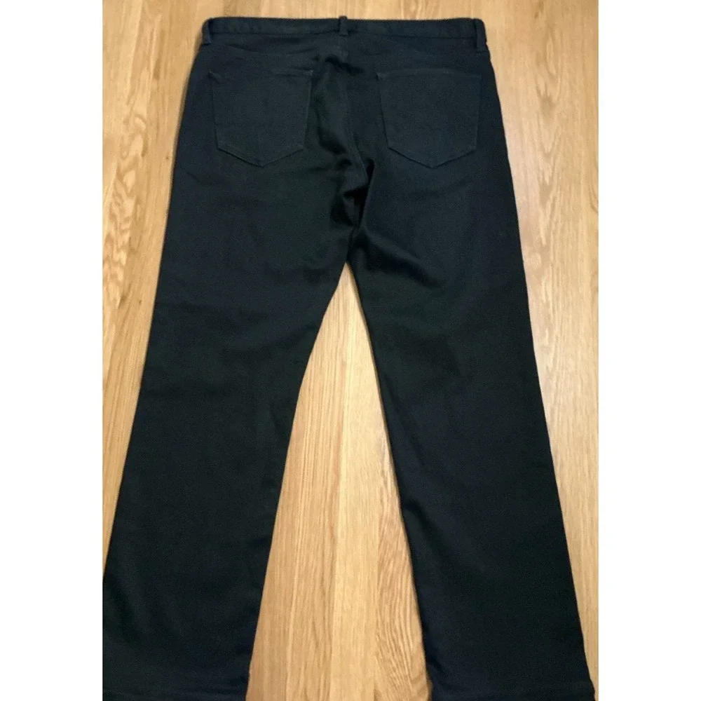 Banana Republic Traveler Pants Black Stretch 5 Pocket Slim‎ Fit 34x30 Mens